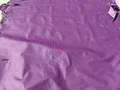 New Gorgeous Soft 8x10 Purple Leather Multiple Qu