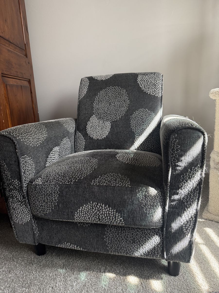 Gray Accent Chair