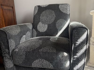 Gray Accent Chair
