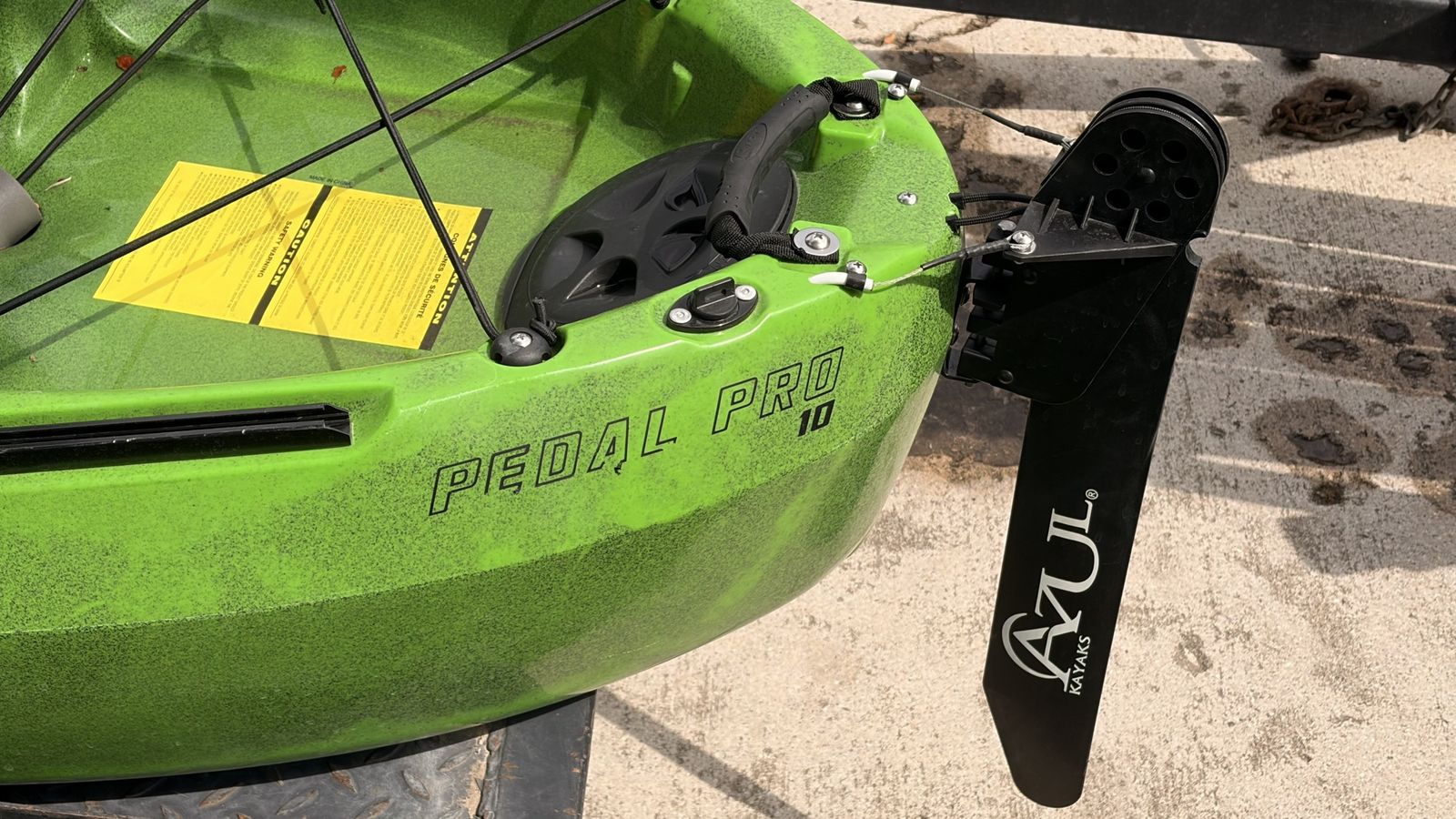 Azul Kayaks Pedal Pro 10 Sit-On-Top Pedal Drive Kayak - Green