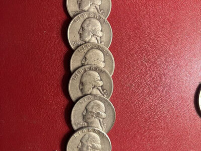 1-oz. .999 Silver = 6-90% quarters