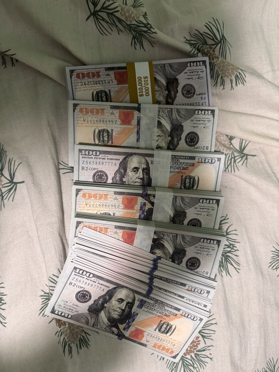 Motion picture money -fake money