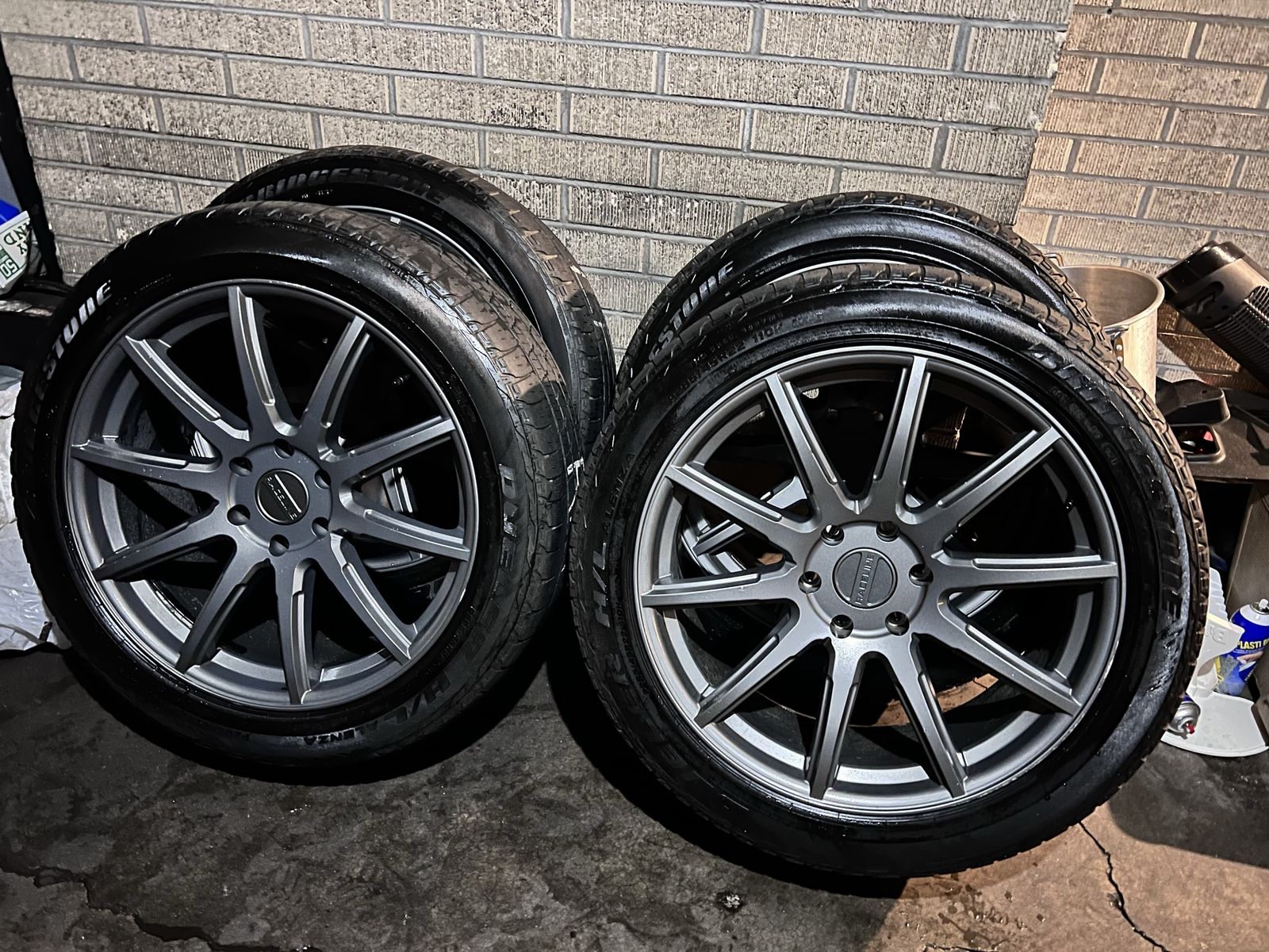 22 Raceline Wheels 6x5.5 Cadillac Chevy GMC Nissan