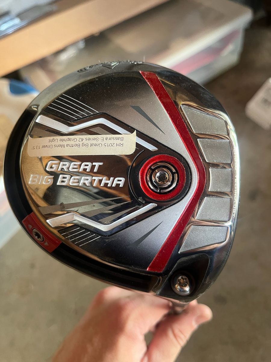 Callaway Great Big Bertha RH 2015 Men's Driver 13.5 Bassara E-Series 42 Graphite Light