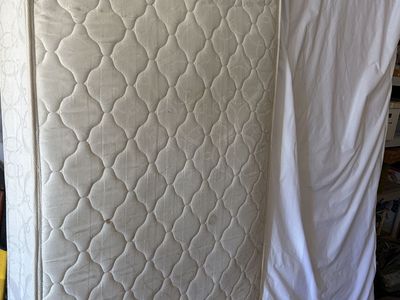 Free 2 twin mattresses and bunk board