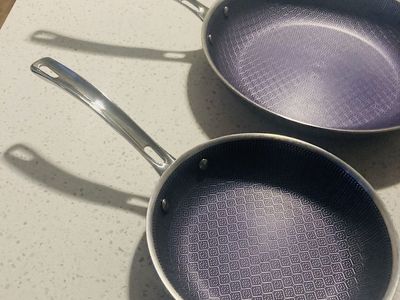 Viking 3-Ply 2-Piece Stainless Steel Fry Pan set