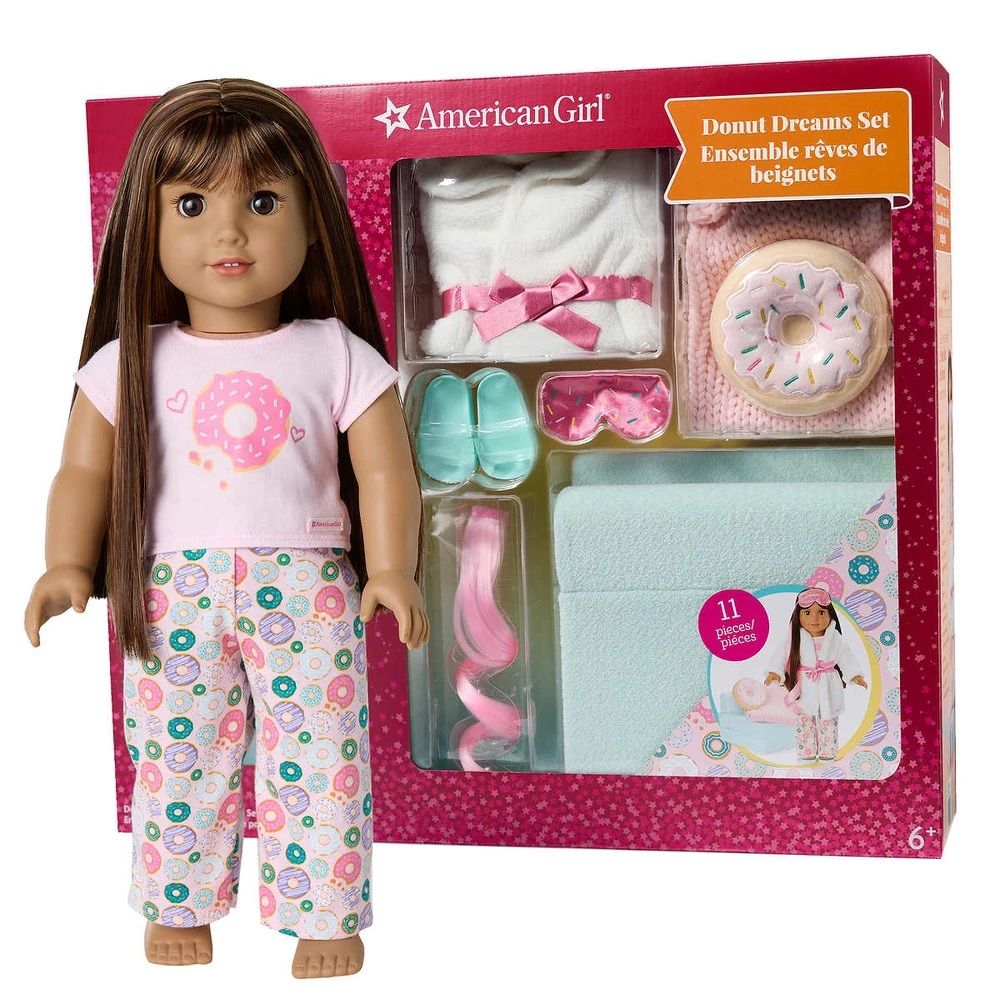 American Girl 18" Truly Me Doll Donut Dreams Sleep PJ Set 1662177 #106261