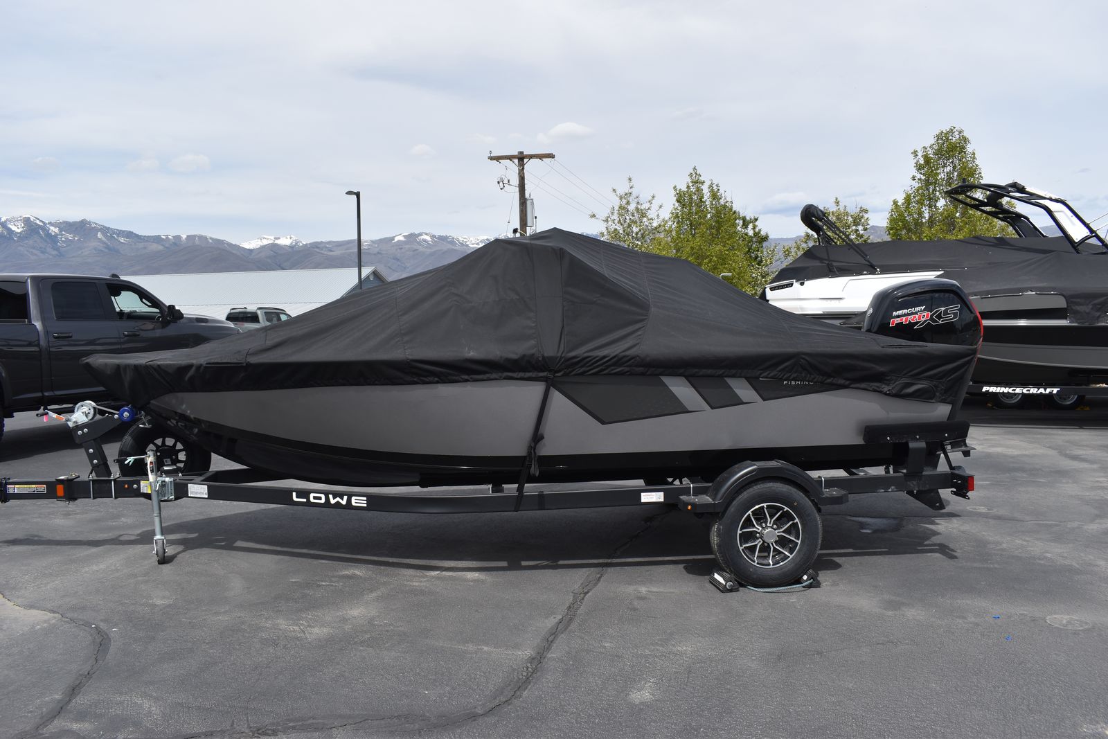 2026 Lowe FM (Fishing Machine) 1775 Walk Through With a 115 HP Mercury PRO XS Engine and Trailer