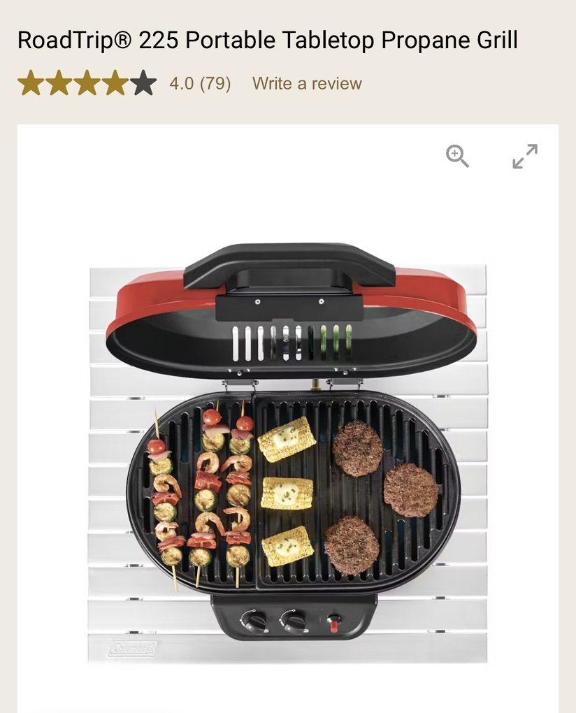Coleman RoadTrip 225 Portable Tabletop Grill