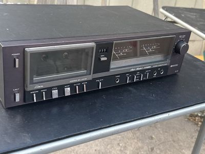 Vintage Fisher CR-125 Stereo Cassette Deck - Dolby Noise Reduction, Metal Tape Ready