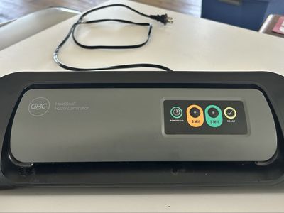 Laminator 15 Inch 3 Mil 5 Mil With Paper