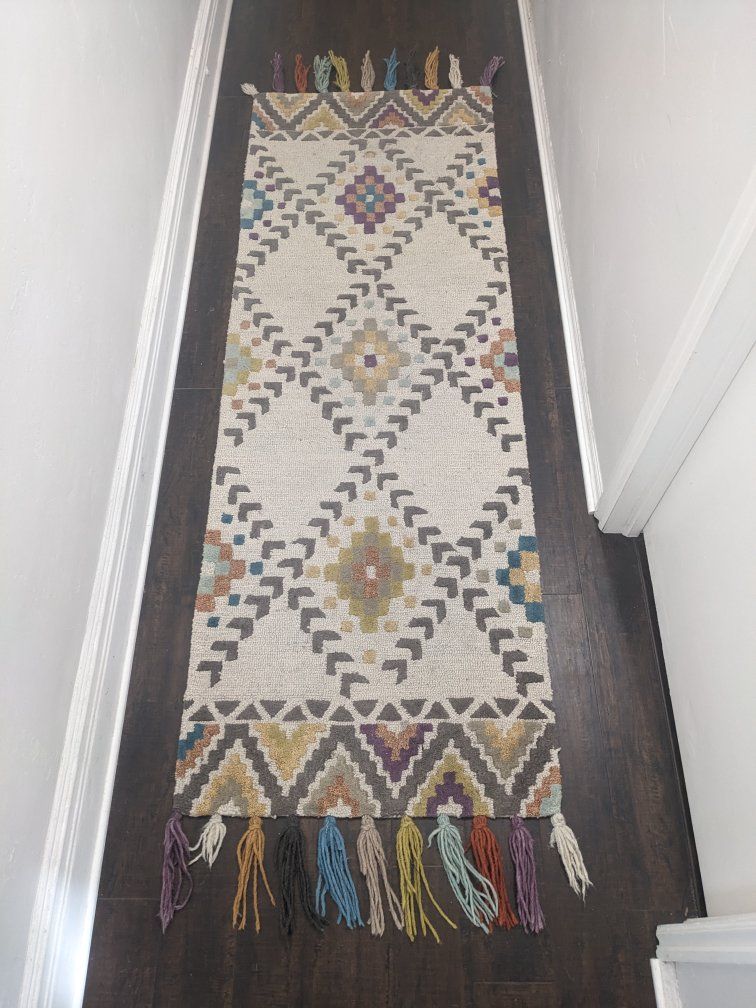 Wool Hallway Runner Rug