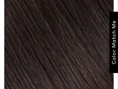 New. BELLAMI I-Tips #2 Dark Brown Natural Hair Extensions - 18" 25g Professional Micro I-Tip