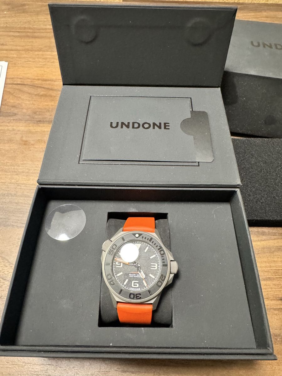 Undone Aquadeep Titanium Automatic Omega Rolex