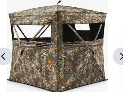 New Hunting Blind New 270 Degree See Through Pop Up
