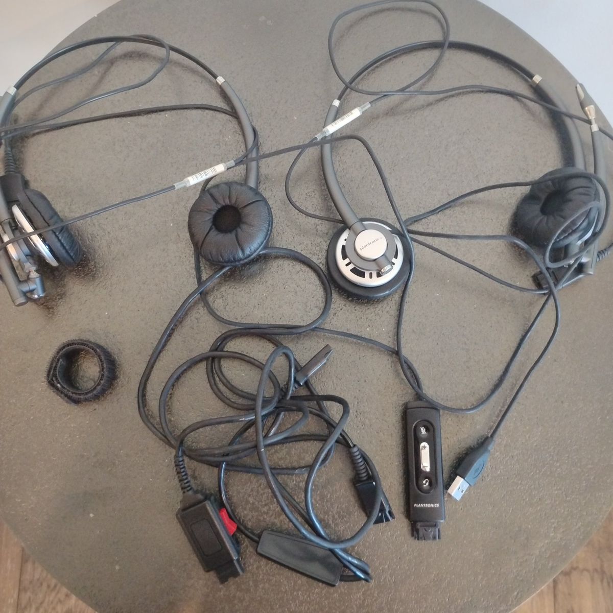 training headsets 2 headsets plus a spliter