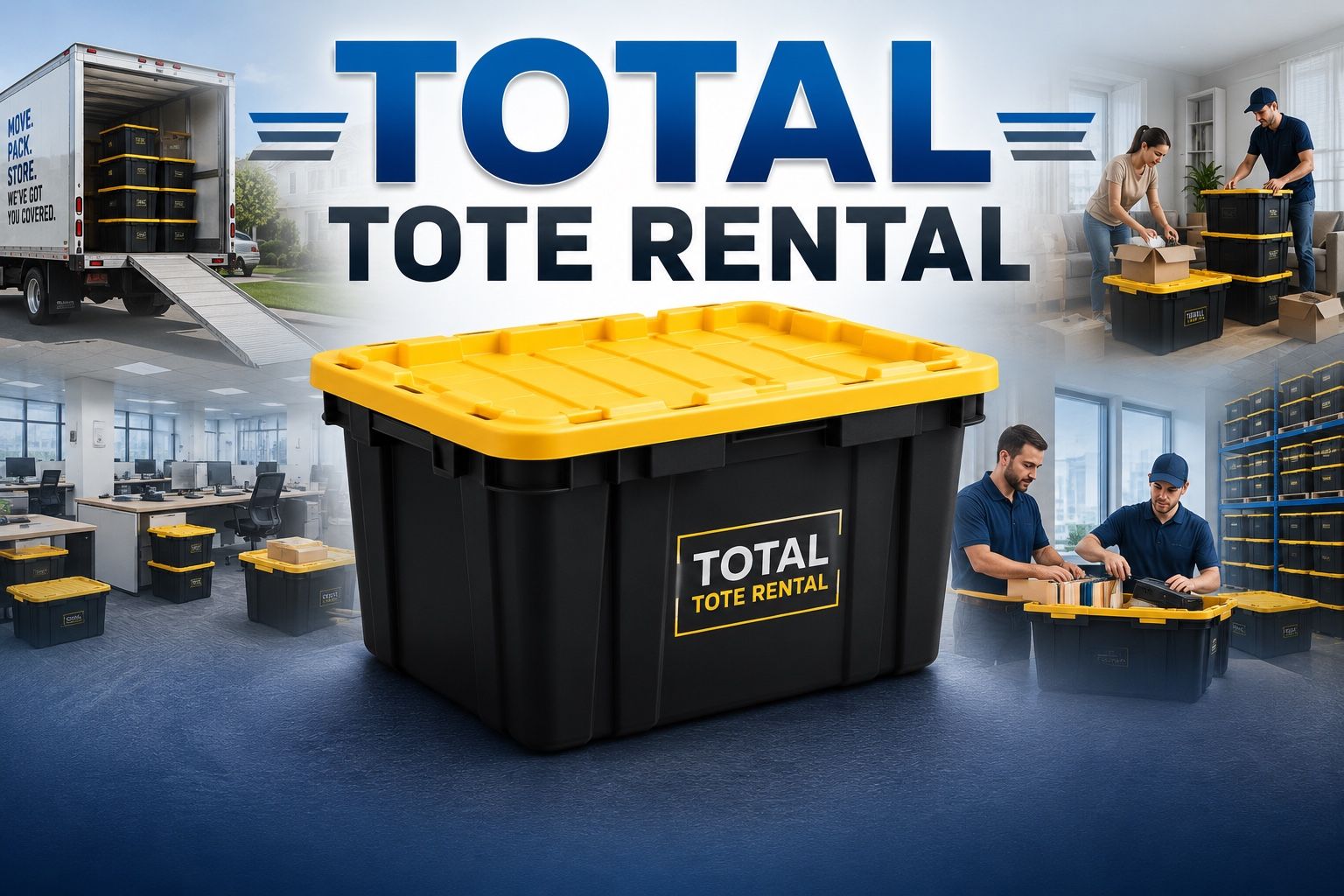 27 gallon tote rental
