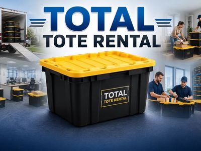 27 gallon tote rental