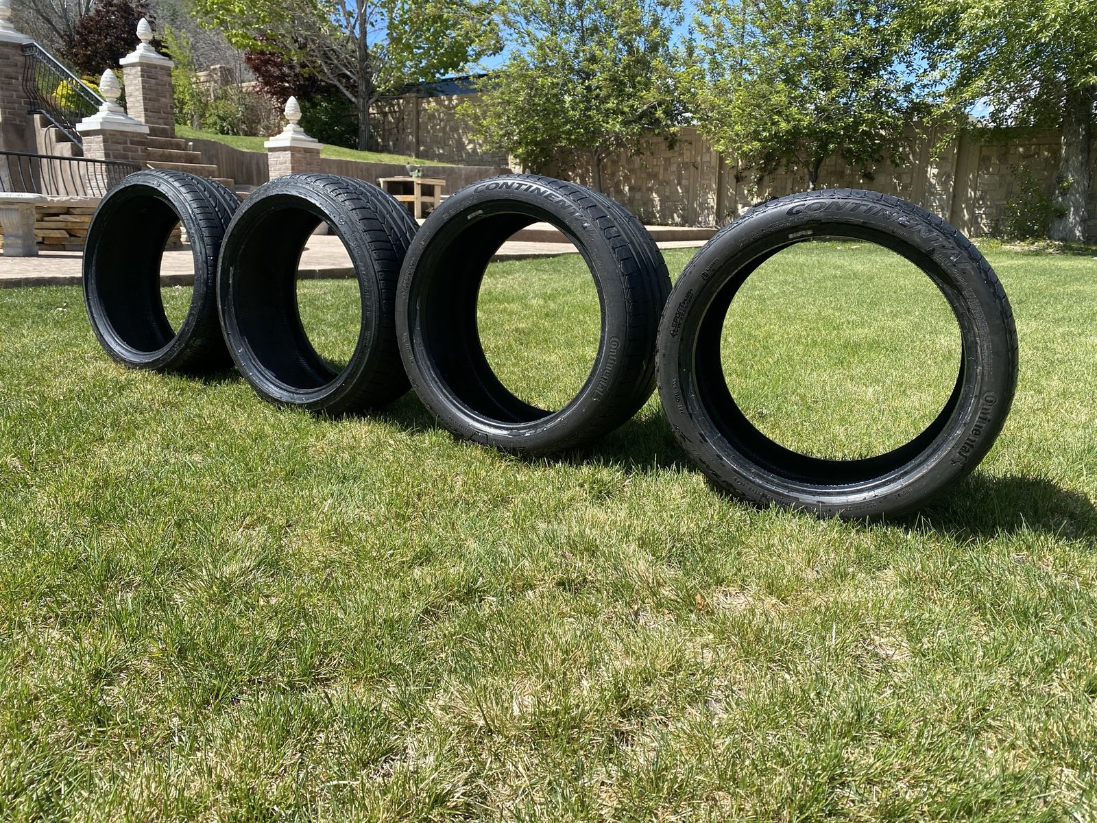 FRESH SET basically new tires