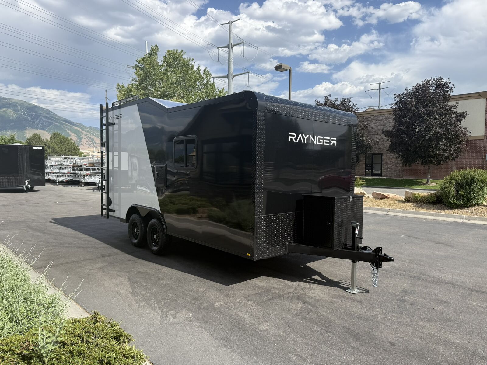 8x18 / 8.5x18 Toy Hauler Travel Trailer Bumper Pull Camper RV