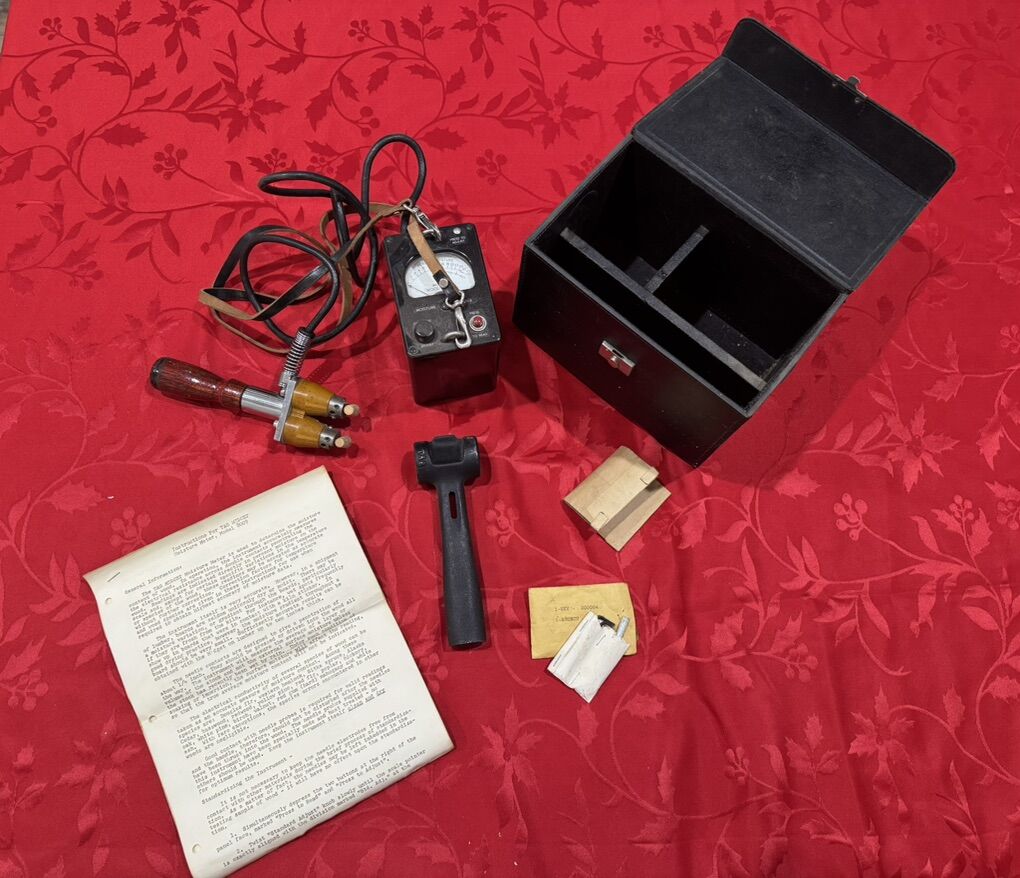 Vintage Moisture Meter Steampunk