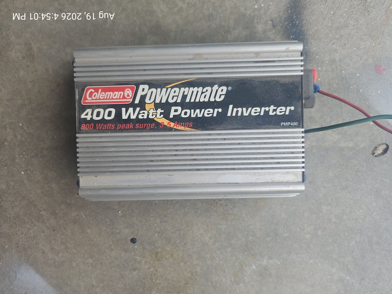 Coleman Powermate 400 Watt Power Inverter (Model PMP400)