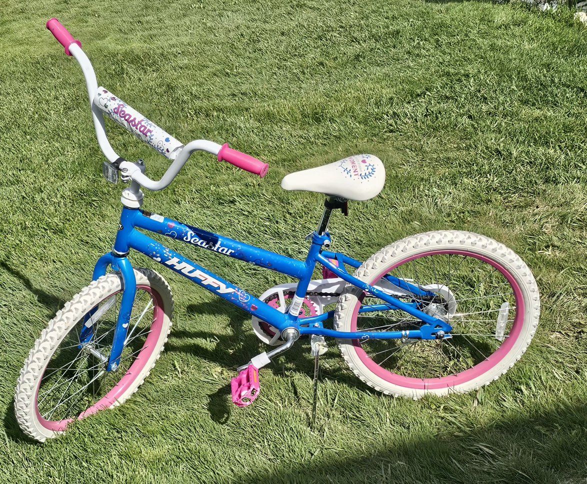 Huffy Sea Star Kids' Bicycle - Blue & Pink, 20"