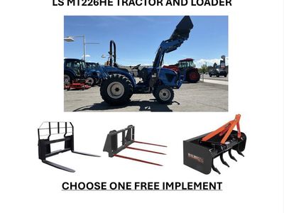 New LS MT226HE Tractor and Loader
