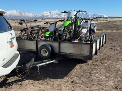 8x8 Snowmobile/ Dirtbike/ ATV trailer