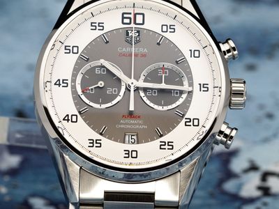 TAG Heuer Carrera Calibre 36 Flyback Chronograph 43mm – Full Set, 2 Boxs, papers, warranty card. CAR2B11.BA0799