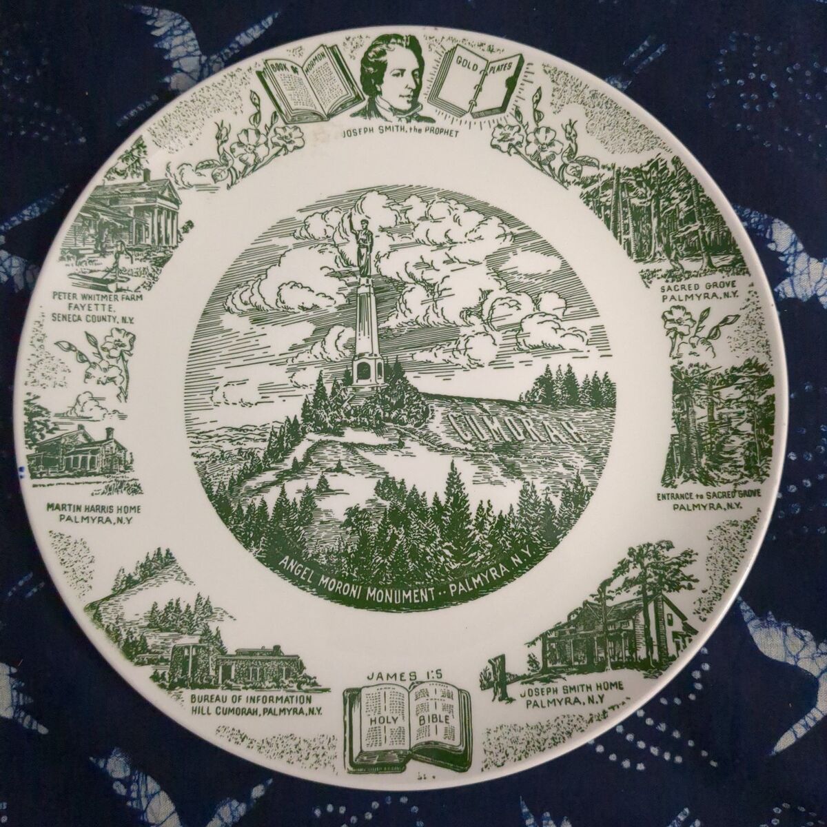 Joseph Smith the prophet collectors plate