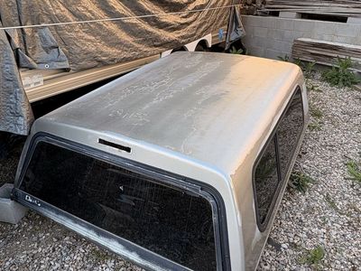 AmeriCraft Truck Shell Camper Top for Full-Size Truck - Tan/Gold, 6.5ft Short Bed