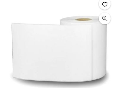 4 Rolls Of 4X6 Direct Thermal Labels Stickers