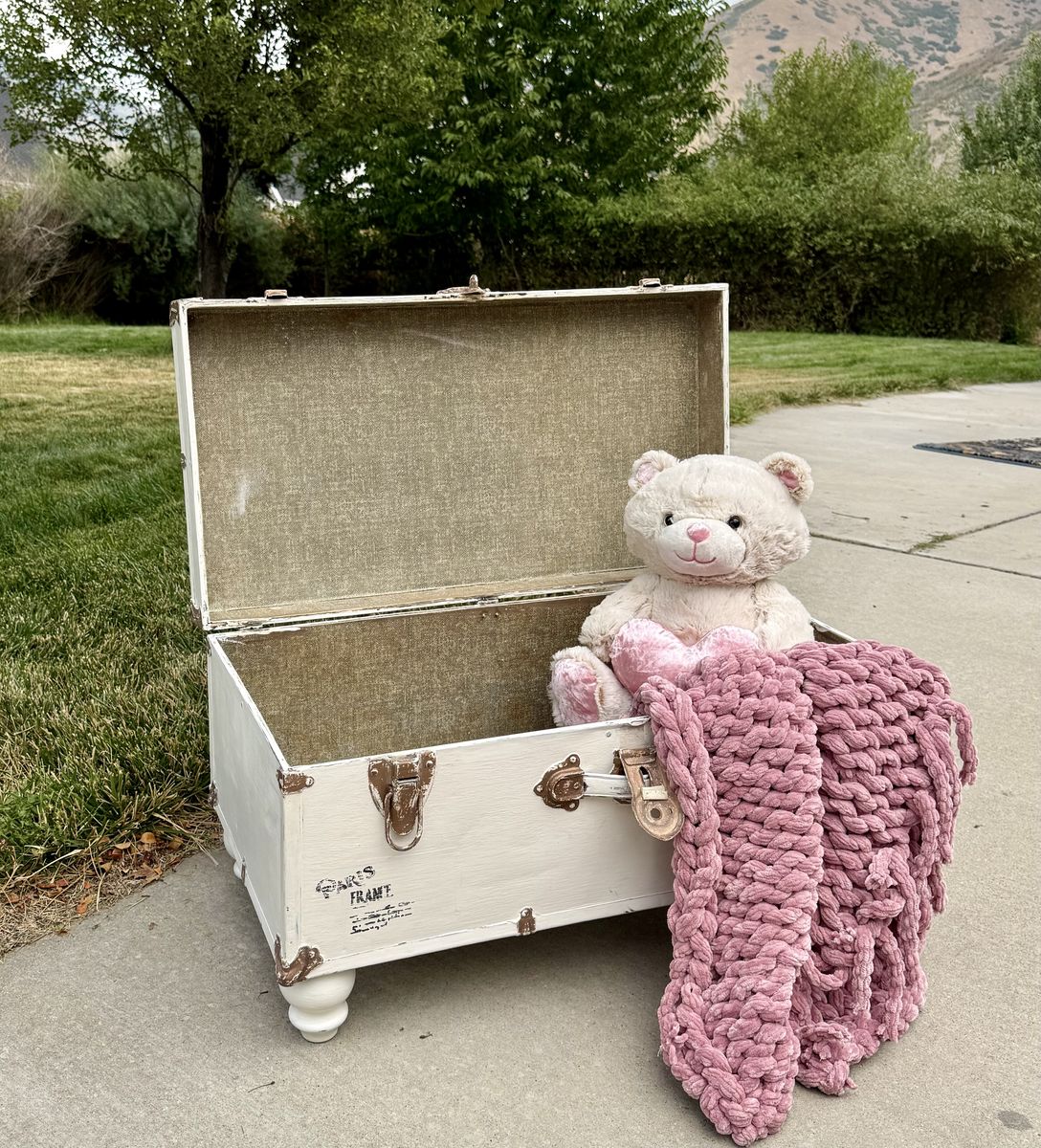 Antique chest.