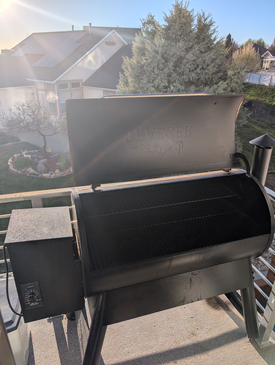Traeger wood pellet grill