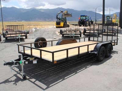 Used 18' Flatbed Trailer
