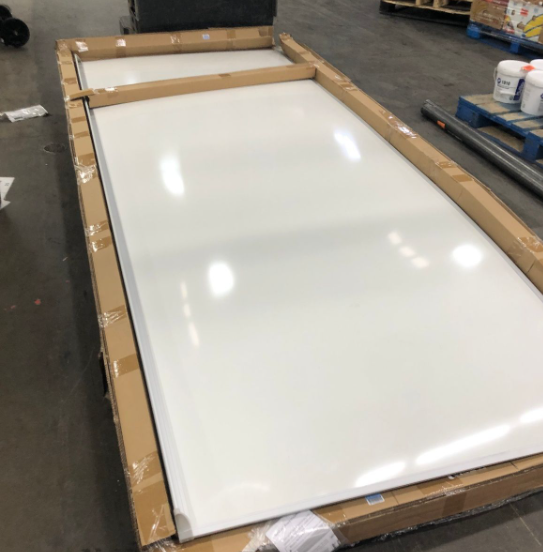 Quartet PPA410 120" x 48" Magnetic DuraMax Porcelain Whiteboard with Aluminum Frame