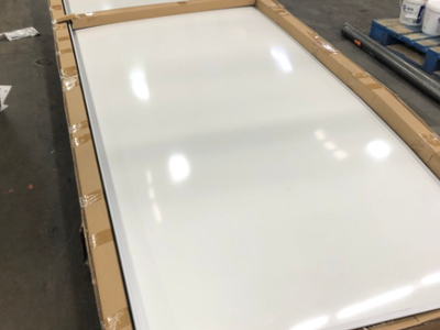 Quartet PPA410 120" x 48" Magnetic DuraMax Porcelain Whiteboard with Aluminum Frame