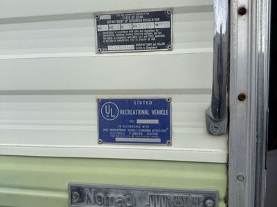 Nomad by Skyline Corporation Travel Trailer - Vintage Camper