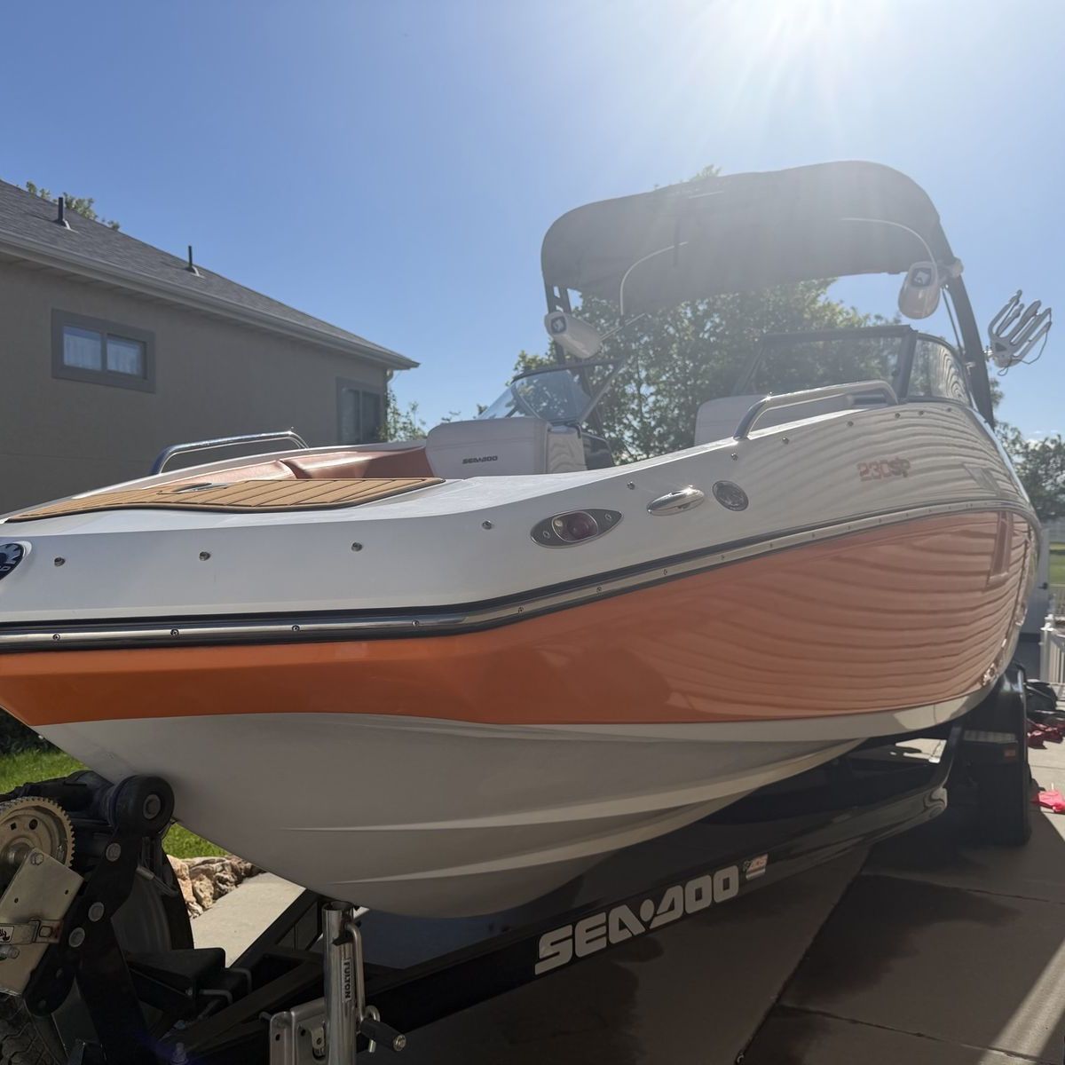 2011 Sea-Doo Challenger SP 230 Jet Boat - Twin Rotax Engines, Low 230 Hours, Trailer Incl.