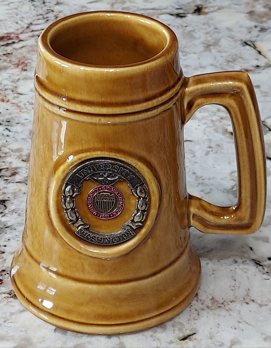 Washington University Glazed Stein Mug