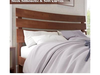 Mid Century modern style King Size bed frame