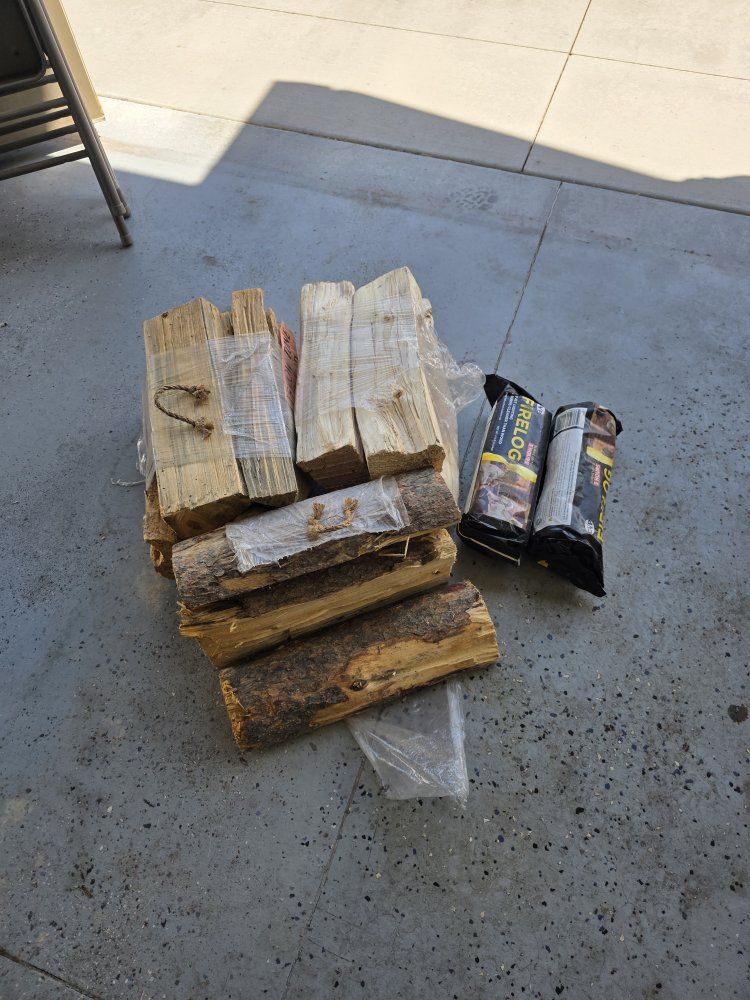 Firewood Bundles & Duraflame Firelogs - Ready for Your Fire Pit or Fireplace