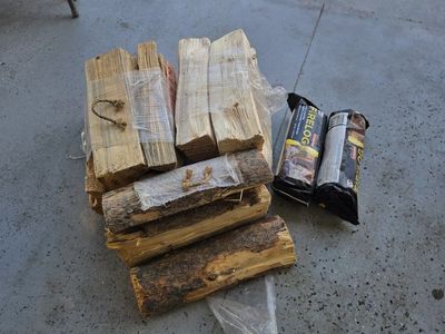Firewood Bundles & Duraflame Firelogs - Ready for Your Fire Pit or Fireplace