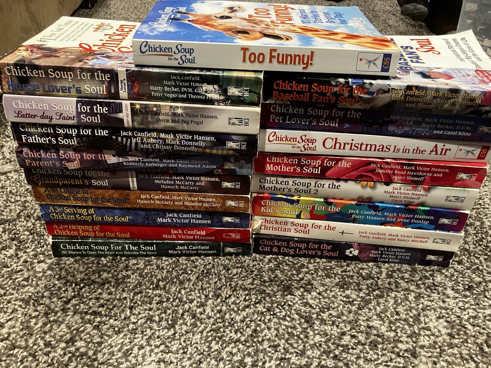 19 Chicken Soup Cor The Soul Books