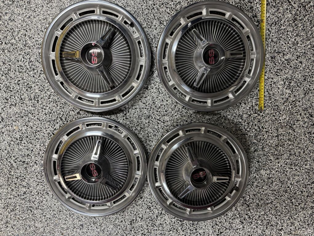 Vintage SS Hub Caps