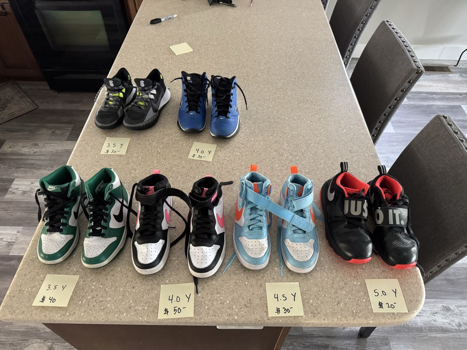 Kids shoes - prices on each OBO