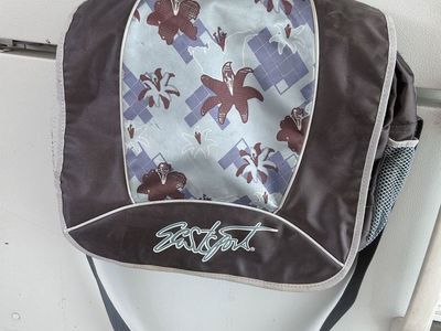 Eastport Floral Bag & Clear Tie-Dye Duffle Bag