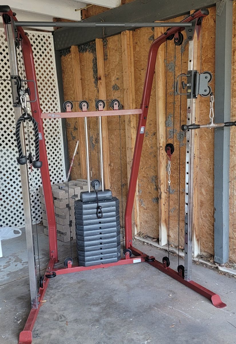 Best Fitness Home Gym w/ Weight Bench