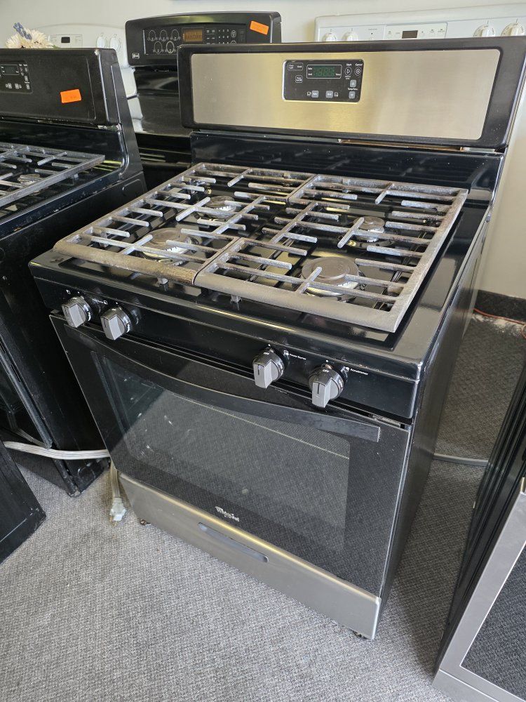 whirpool gas range